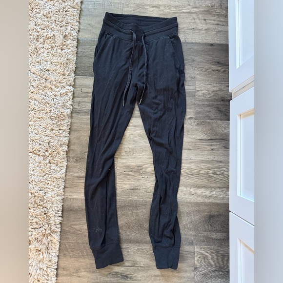 Lululemon Athletica Black Joggers - Picture 1 of 5